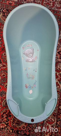 Ванночка для купания со сливом