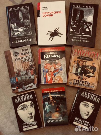 Книги Акунин Борис