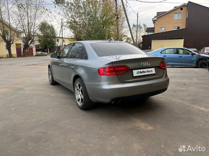 Audi A4 2.0 AT, 2008, 196 586 км