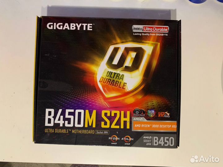 Материнская плата gigabyte B450M S2H (rev 1.0)