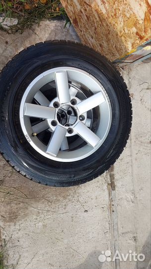 Зимние колеса на ниву