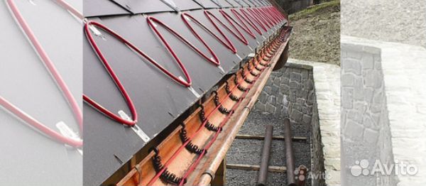 Кабель для обогрева кровли и водостоков