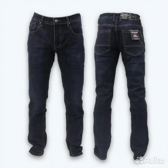 Джинсы мужские прямые