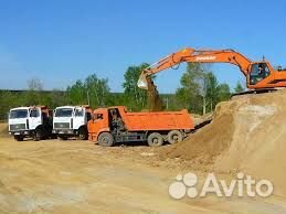 Природный песок камазом без посредников