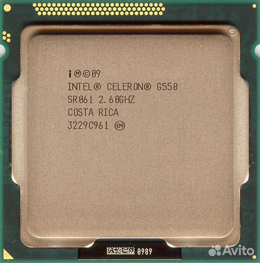 Lga 1155 2 Ядро / G550 2,6Ghz