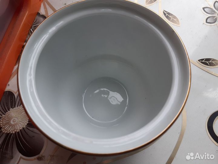 Соусница,горчичница гдр фарфор СССР