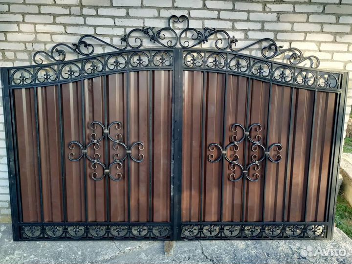 Кованые ворота