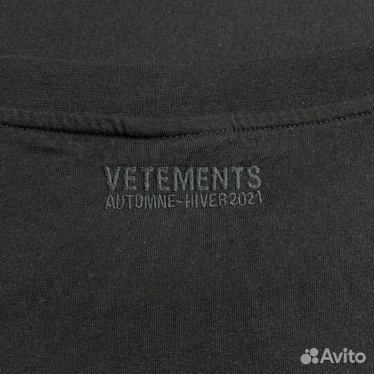 Vetements polizei футболка оригинал