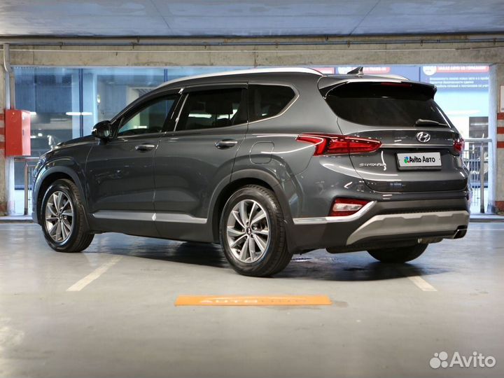 Hyundai Santa Fe 2.4 AT, 2018, 87 313 км