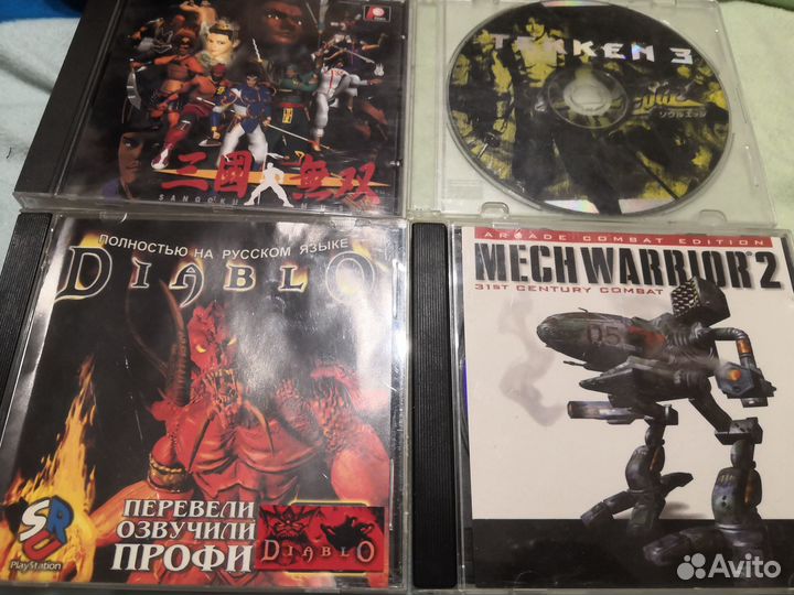 Диски Sony PS1