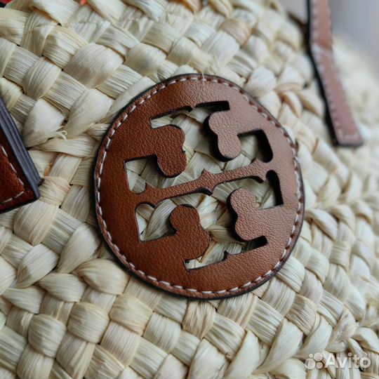 Сумка пляжная плетеная Tory Burch