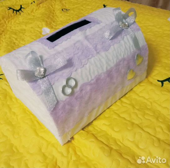 Коробка для денег на свадьбу