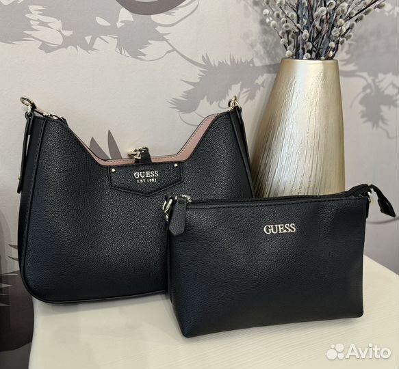 Сумка Guess Eco Brenton 2в1 (оригинал)