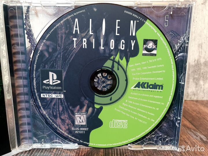 Игры ps1 Alien Trilogy ps2 Playstation пс1 пс2