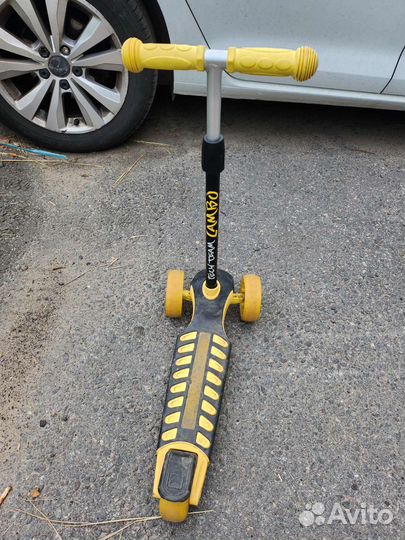 Самокат детский трехколесный бу