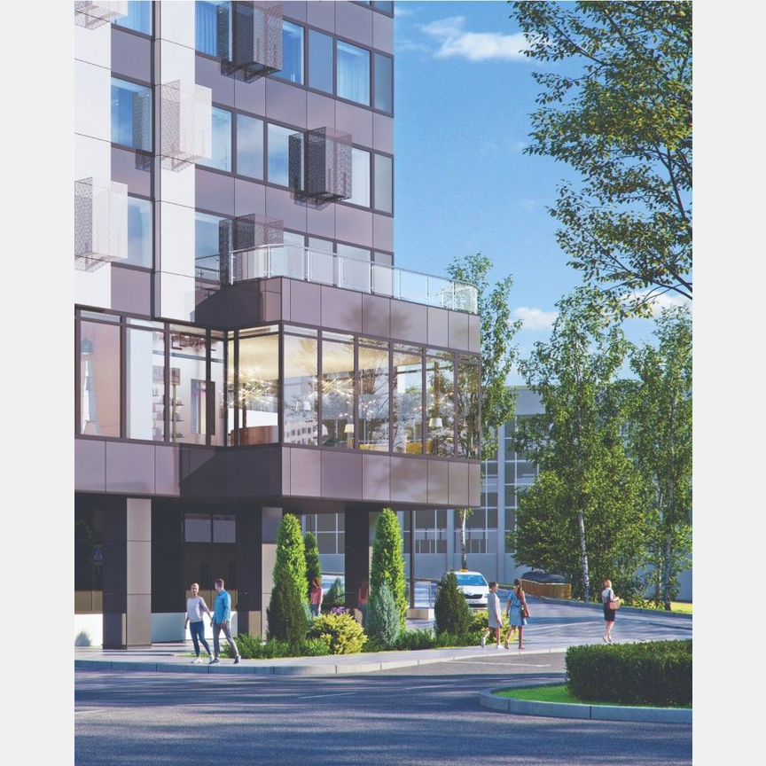 1-к. апартаменты, 37,3 м², 4/30 эт.