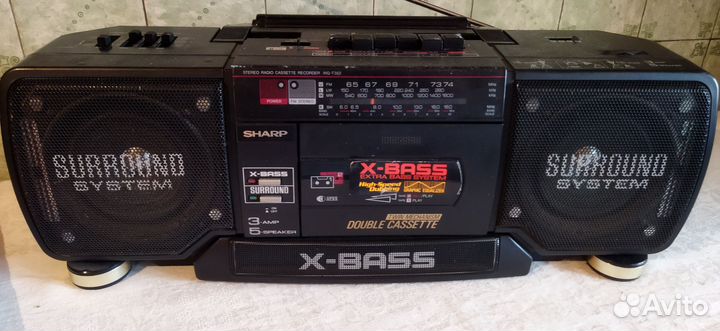 Переносная магнитола sharp WQ - T 352 HT (BK)