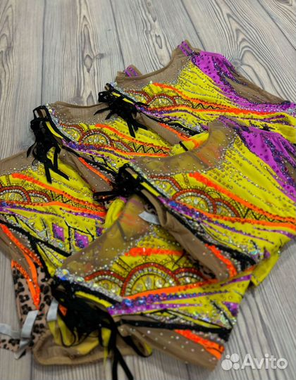 Групповые купальники для художественной гимнастики