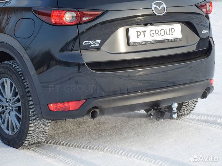 Фаркоп тсу установка Mazda CX-5 I Restyling, 2015