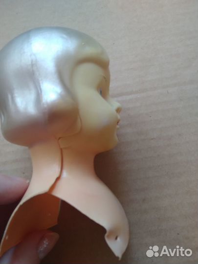Кукла СССР рошальский хк целлулоид два кольца