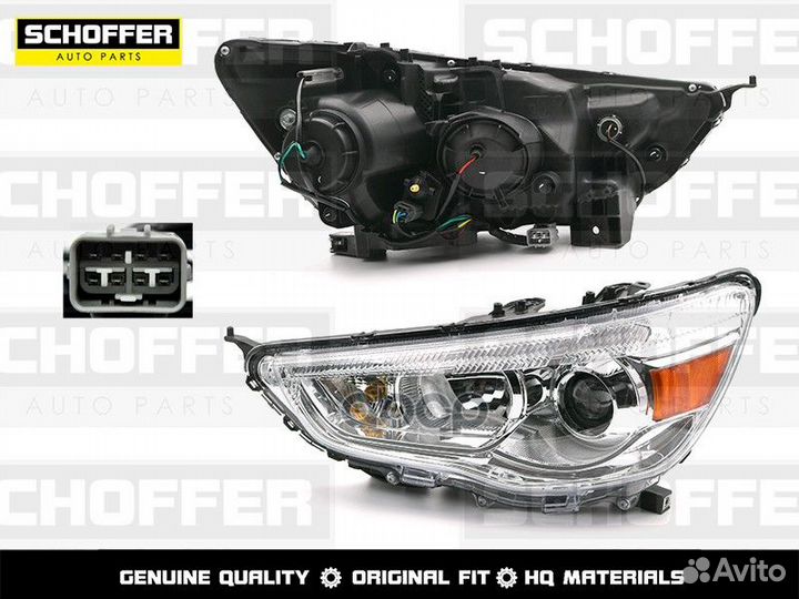 Фара левая Mitsubishi ASX 10-20