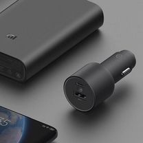 Автомобильное зу Xiaomi Mi 100W Car Charger 1A1C