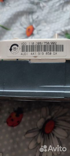 Панель приборов audi b6