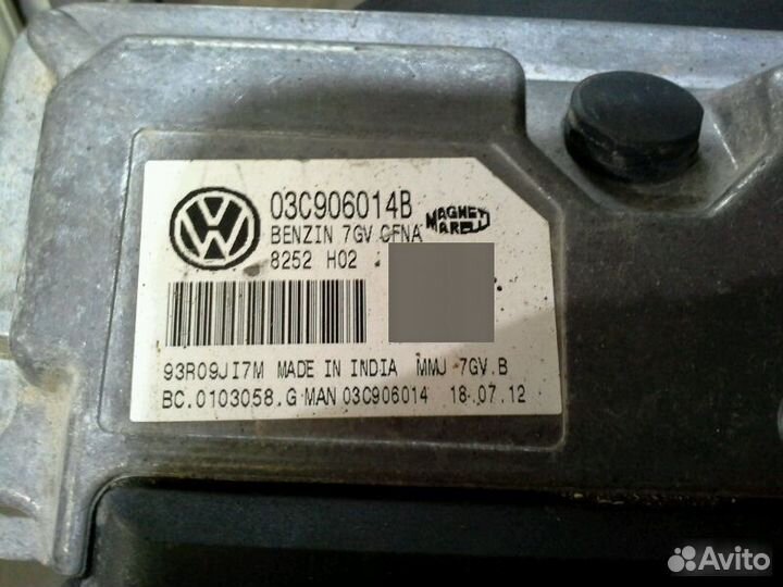 Блок управления двигателем Volkswagen Polo cfna