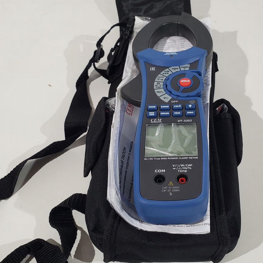 [DT-3352] Токовые Клещи Cem Dt-3352
