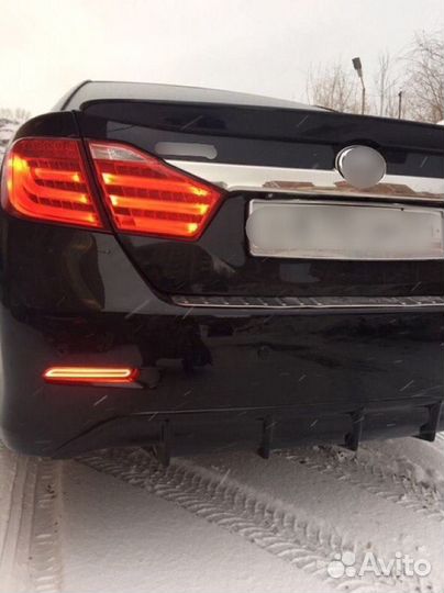 Camry 50 Фонари в задний бампер LED катафоты D8AX4