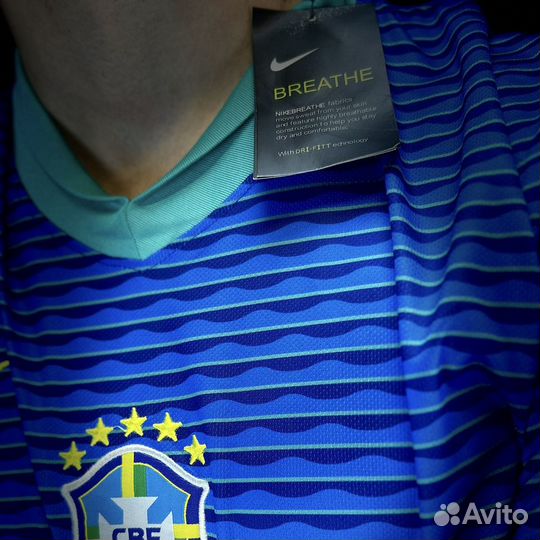 Футболка сборной Brasil NEW euro 2024