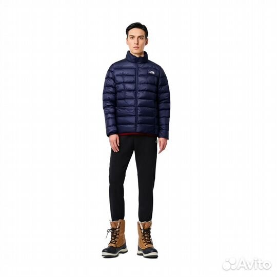 THE north face Down Jacket Men Navy Blue (XL)(51)