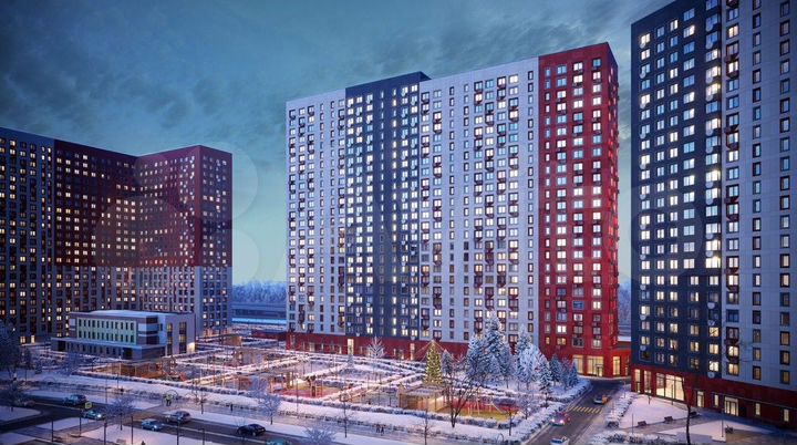 1-к. квартира, 45,6 м², 19/19 эт.