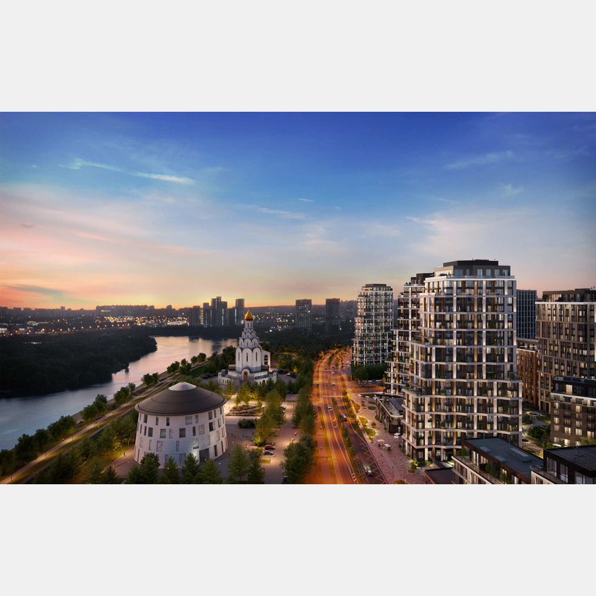 2-к. квартира, 81,7 м², 7/19 эт.