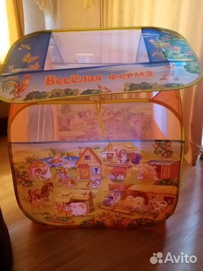 Детские игрушки палатка домик