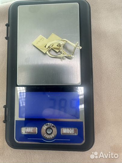Серьги 585 проба