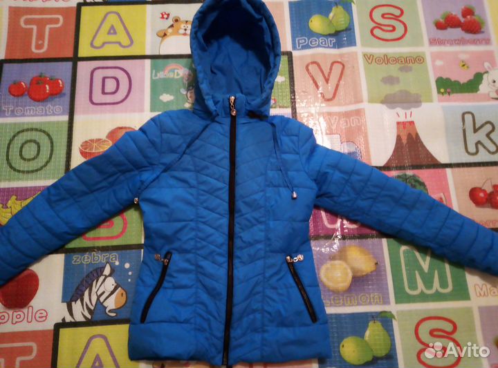 Куртка осень/весна +шапка
