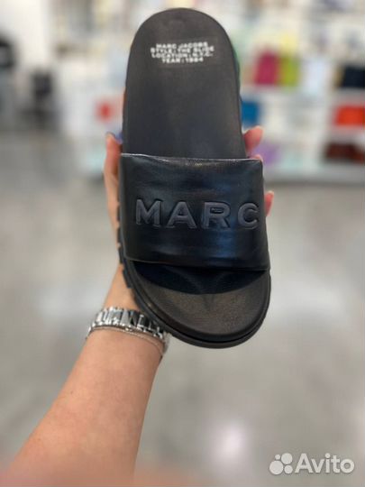 Кожаные слайды Marc Jacobs оригинал