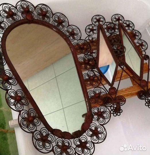 Подсвечники зеркало