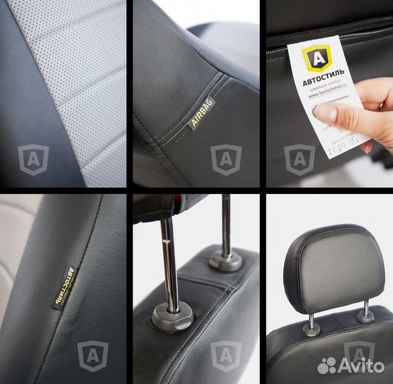 Чехлы на Toyota Allion (кузов T240 и T260) (экокож