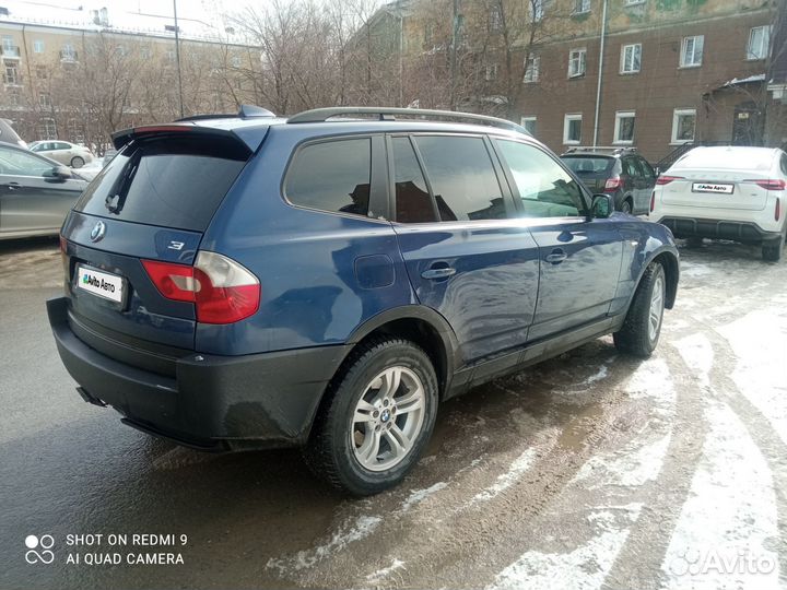 BMW X3 2.5 AT, 2004, 514 000 км