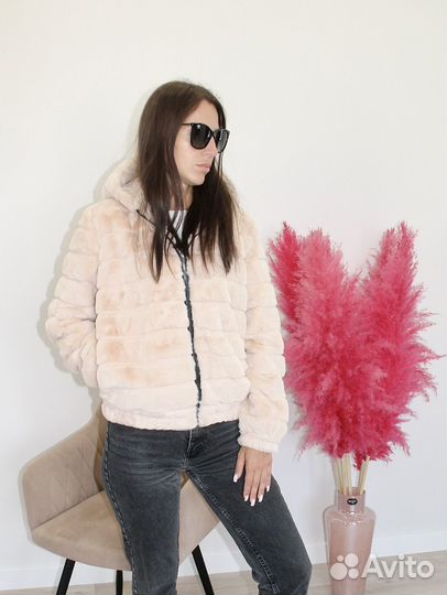 Шуба искусственная новая 46-48р