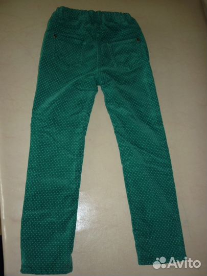 Брюки вельвет 122, с подкладом, р-н Мыс