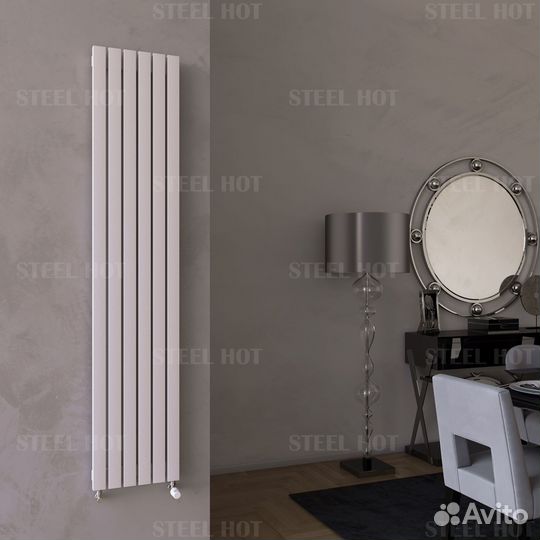 Трубчатые дизайнерские радиаторы Steel Hot N 30x60