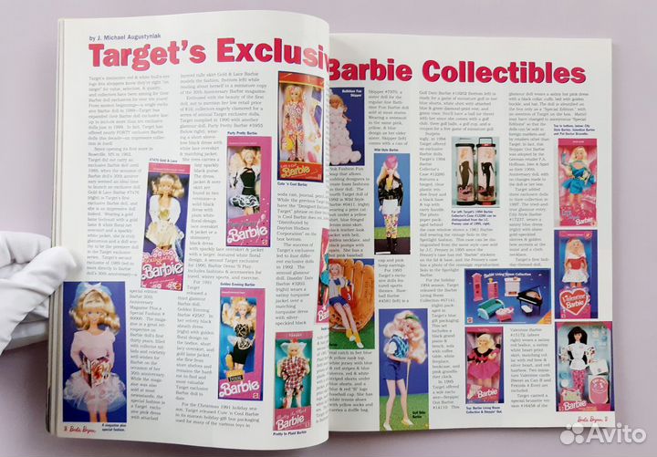 Журнал Barbie Bazaar Октябрь 1999 винтаж