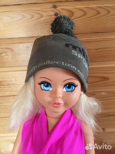 Шапка с помпоном