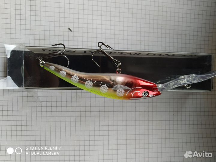 Воблеры для троллинга, Rapala тд д 11 реплика