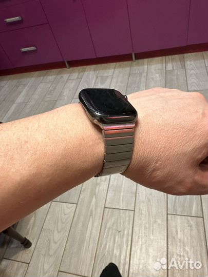 Часы apple watch 7 45 mm stainless steel