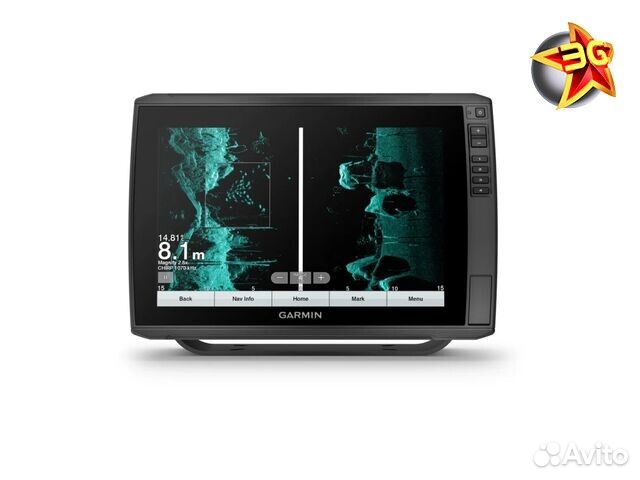 Картплоттер Garmin echoMAP Ultra 122SV c датчиком