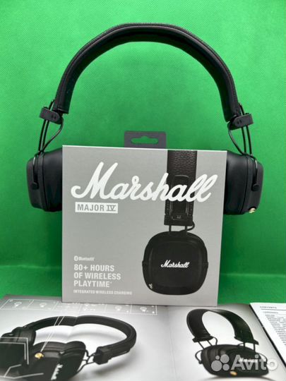 Беспроводные наушники Marshall Major 4 Black